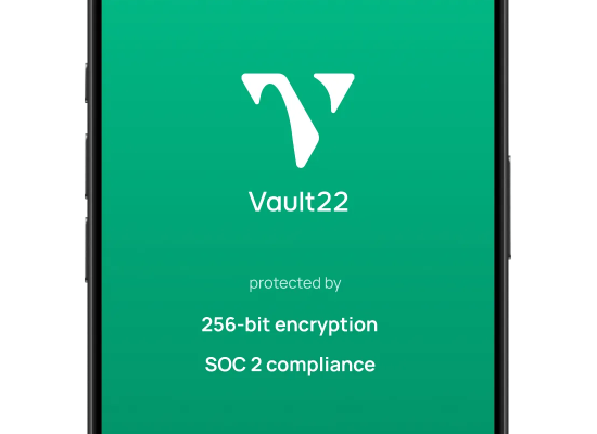 Security features with 256-bit encryption